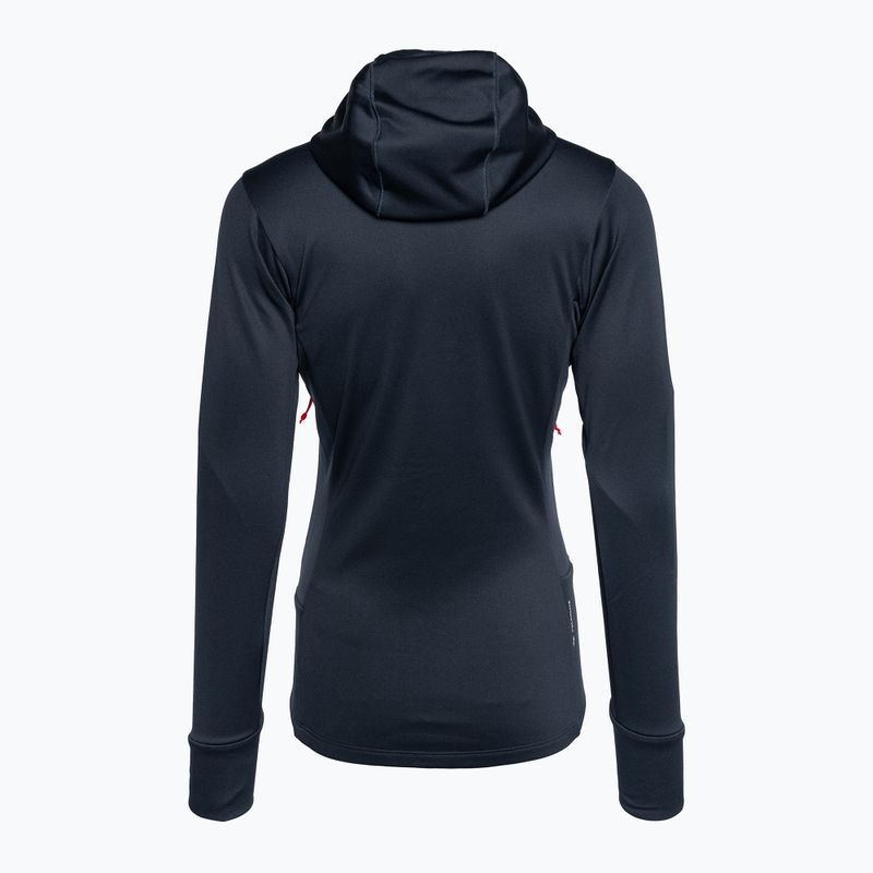 Damen-Trekking-Sweatshirt Salewa Puez Polarlite Hooded navy blau 00-0000028522 2