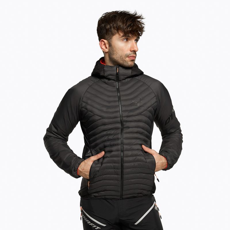 Herren DYNAFIT Speed Insulation Skijacke mit Kapuze Grau 08-0000071581