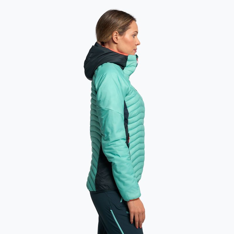 DYNAFIT Speed Insulation Damen Skijacke mit Kapuze Blau 08-0000071582 3