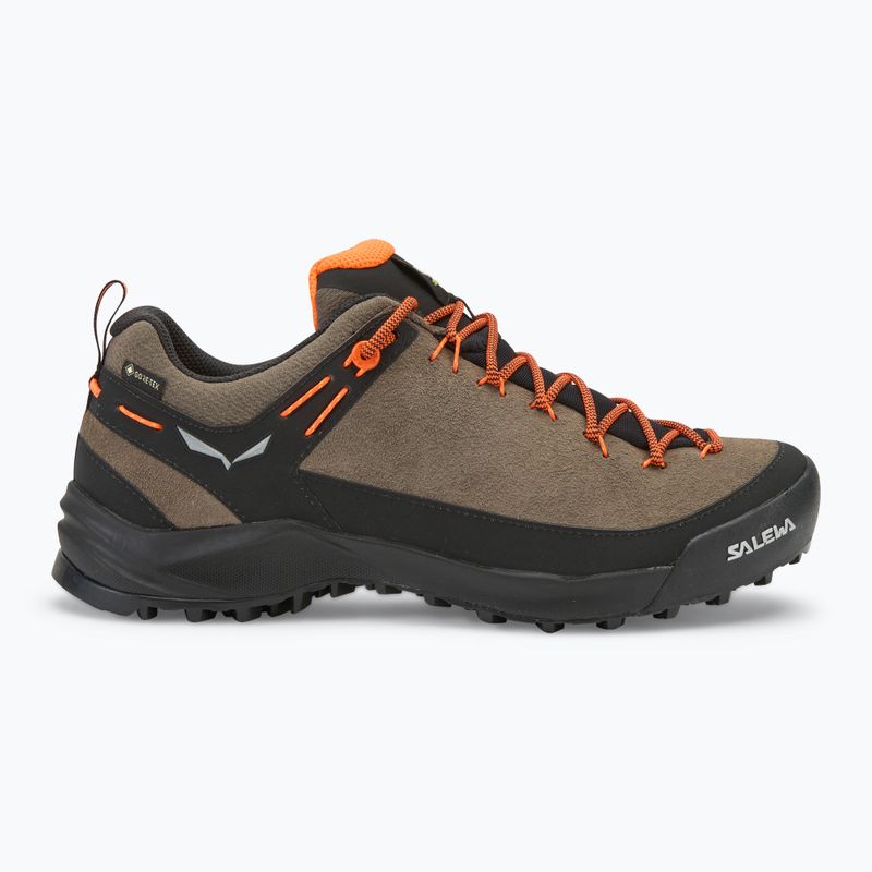 Salewa Wildfire Leather GTX Herren Wanderschuhe Bungee Cord/Schwarz 2