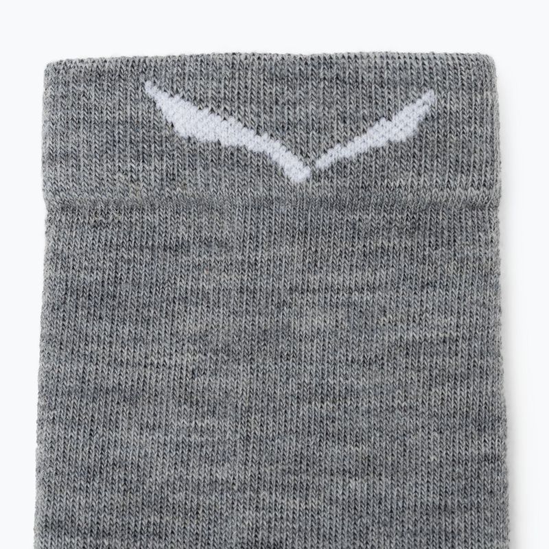 Damen-Trekkingsocken Salewa MTN TRN AM Crew grau 00-0000069032 3