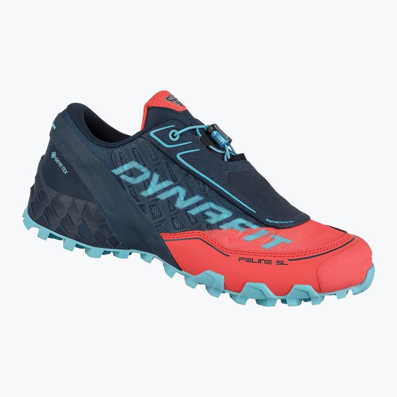 Laufschuhe Damen DYNAFIT Feline SL GTX hot coral/blueberry 8