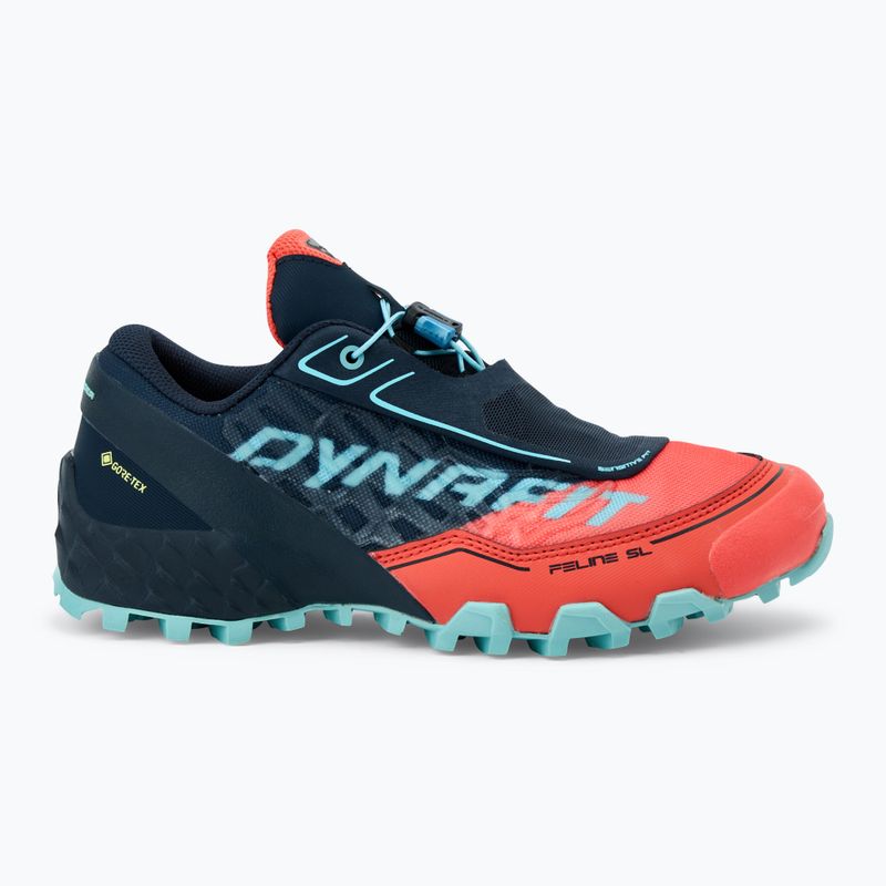 Laufschuhe Damen DYNAFIT Feline SL GTX hot coral/blueberry 2