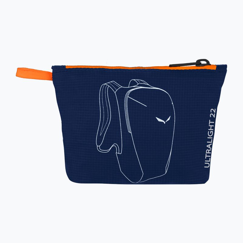 Kinder-City-Rucksack Salewa Ultralight 22 l blue depth 3