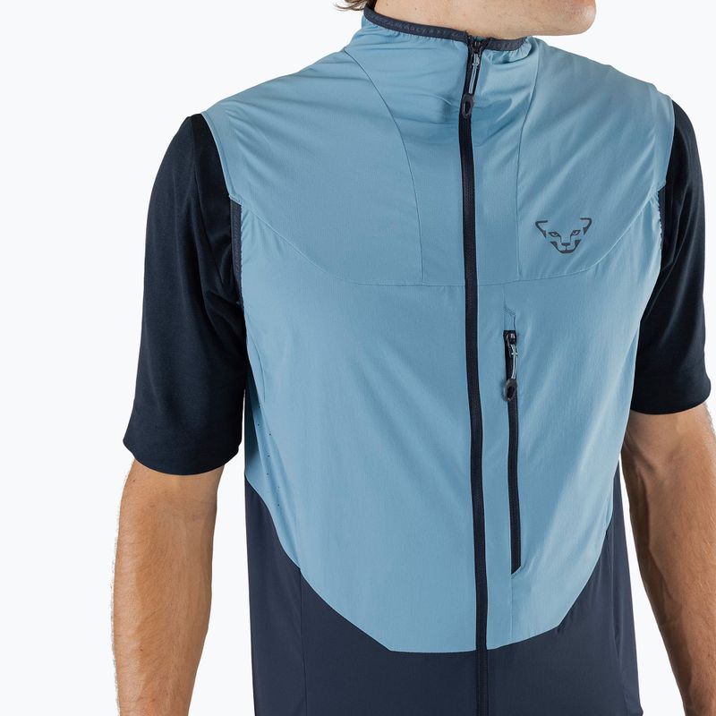 DYNAFIT Traverse Herren ärmelloses Dynastretch sturmblau 4
