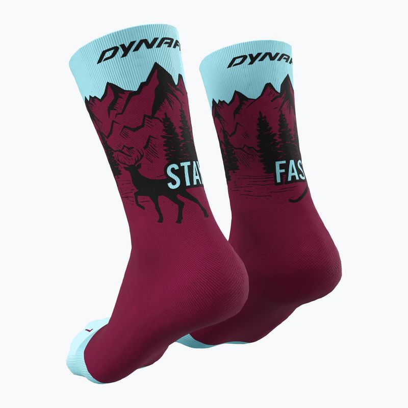 DYNAFIT Stay Fast Laufsocken rot 08-0000071526 2