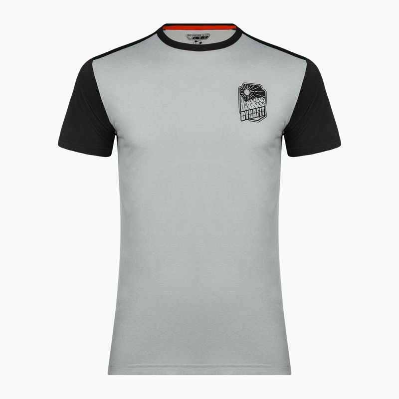 Herren DYNAFIT Transalper Hellgraues Wander-T-Shirt 08-0000071298