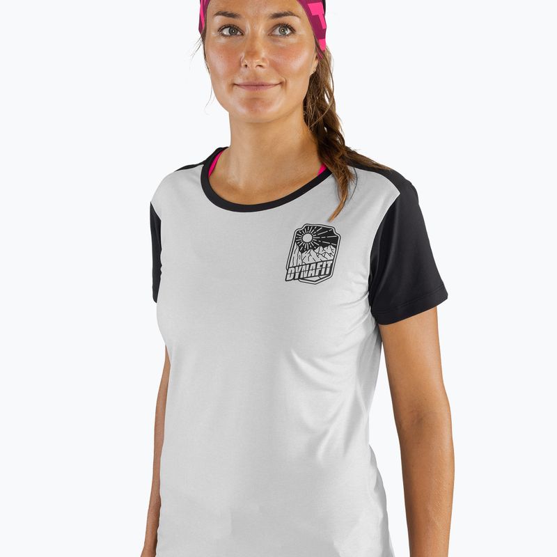 DYNAFIT Damen Wander-T-Shirt Transalper Hellgrau 08-0000071299 2