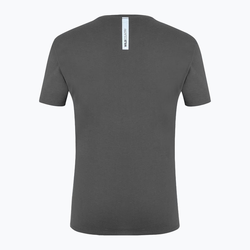 Herren Wild Country Heritage graues Kletter-T-Shirt 40-0000095240