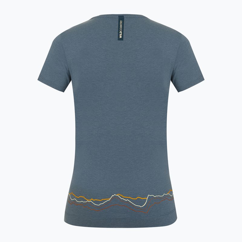Wild Country Flow Damen Kletter-T-Shirt blau 40-0000095239 2