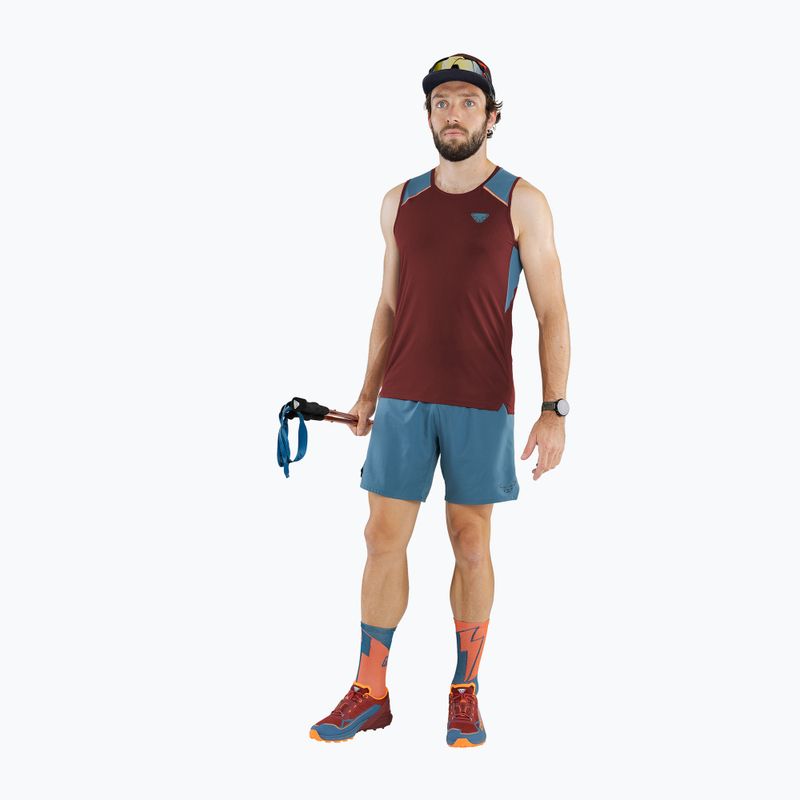 Herren DYNAFIT Sky Tank Lauftank-Top kastanienbraun 08-0000071651