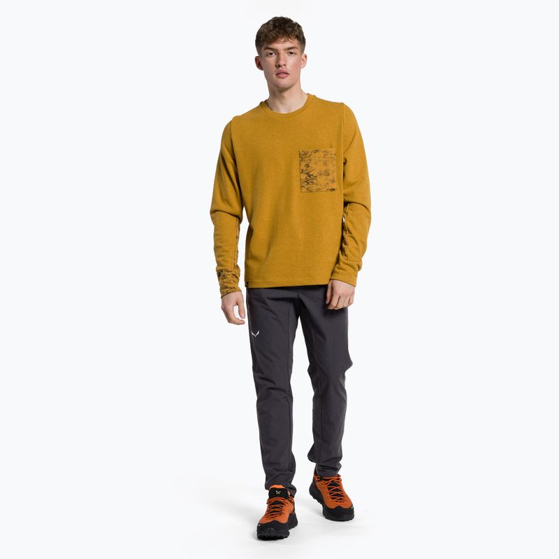 Salewa Herren-Trekking-Sweatshirt Lavaredo Hanf Pullover braun 00-0000028547 2