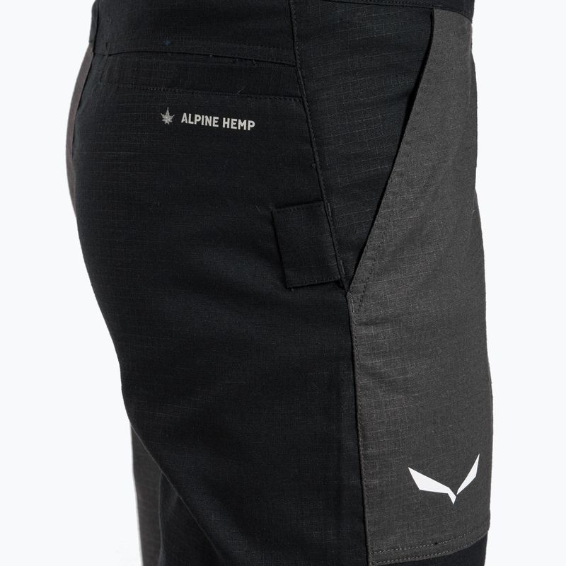 Salewa Lavaredo Hanf Ripstop Herren Kletterhosen schwarz 00-0000028552 4