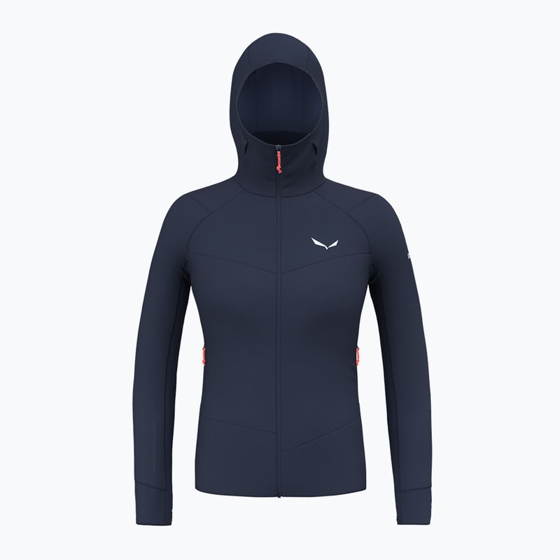 Salewa Damen-Trekking-Sweatshirt Agner Polarlite Hooded navy blau 00-0000028558 8
