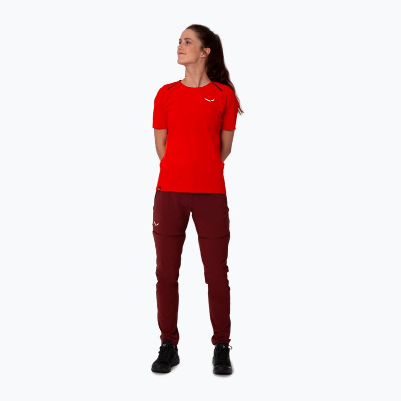 Damen-Trekkinghose Salewa Pedroc 2 DST 2/1 kastanienbraun 00-0000028588