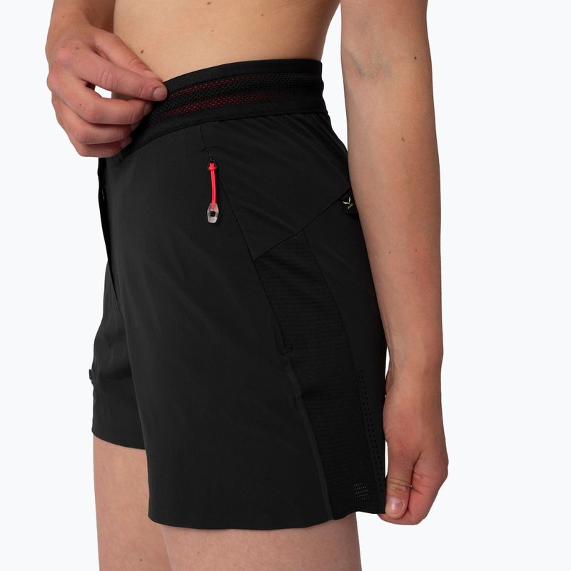 Damen-Trekking-Shorts Salewa Pedroc Pro Dst Cargo schwarz aus 8