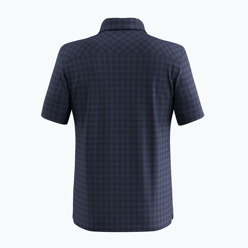 Herren Salewa Puez Dry S/S Hemd navy Blazer 2