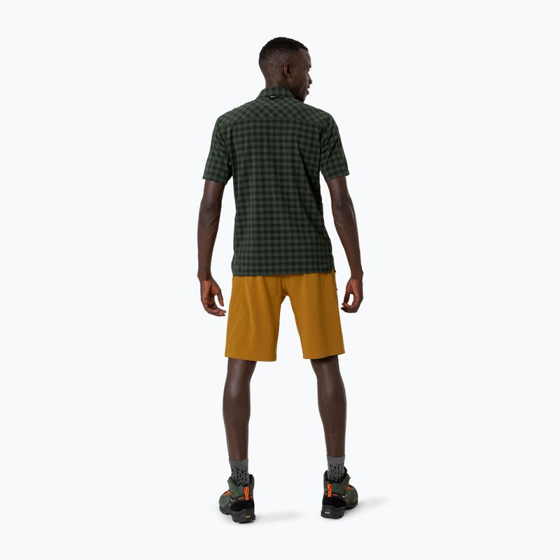 Herren Salewa Puez Dry S/S Hemd dunkel oliv 3
