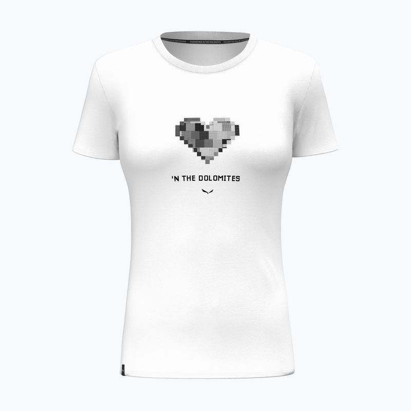 Shirt Damen Salewa Pure Heart Dry white