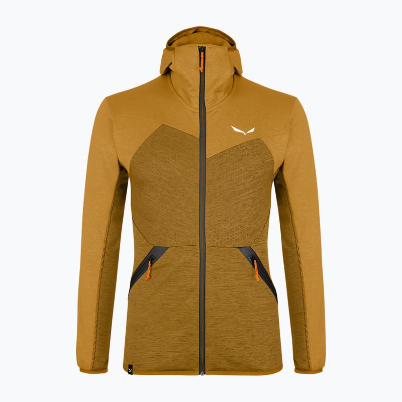Salewa Herren Fleece-Sweatshirt Puez Melange PL FZ Hoody braun 00-0000027386 5