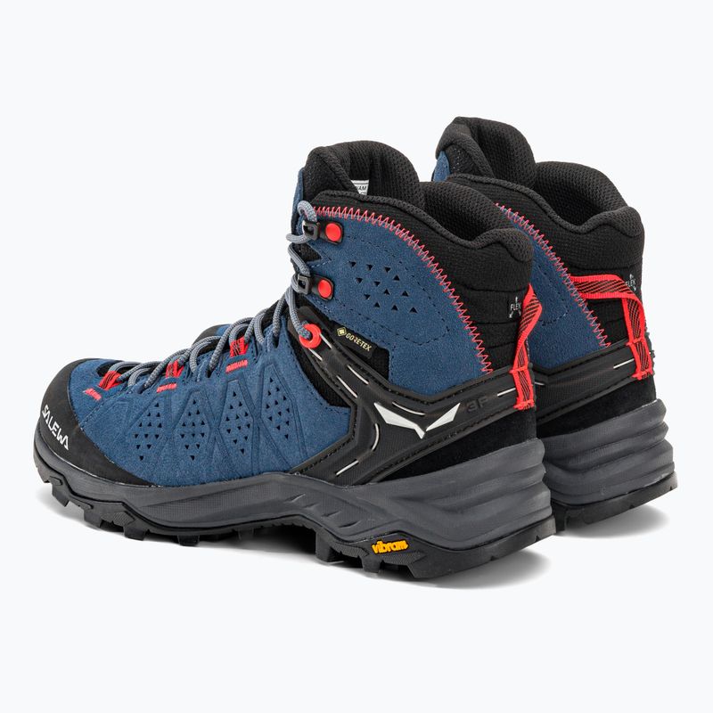 Damen-Trekkingstiefel Salewa Alp Trainer 2 Mid GTX blau 00-0000061383 3