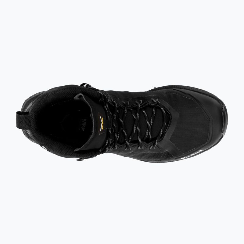Damen-Trekkingstiefel Salewa Pedroc Pro Mid Ptx schwarz / schwarz 13