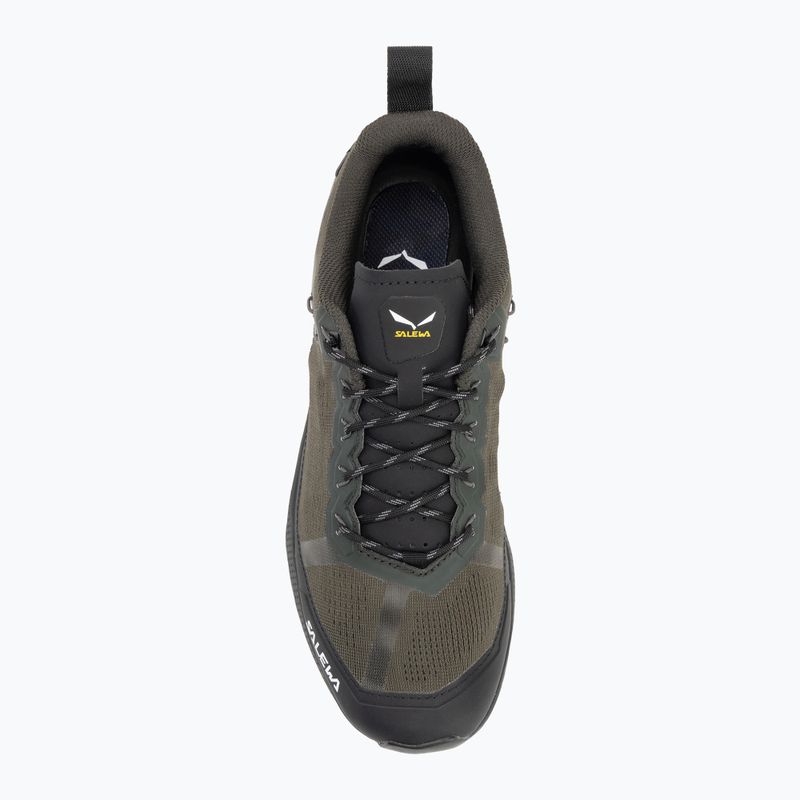 Salewa Pedroc Air Herren Wanderschuhe dunkel oliv / schwarz 5
