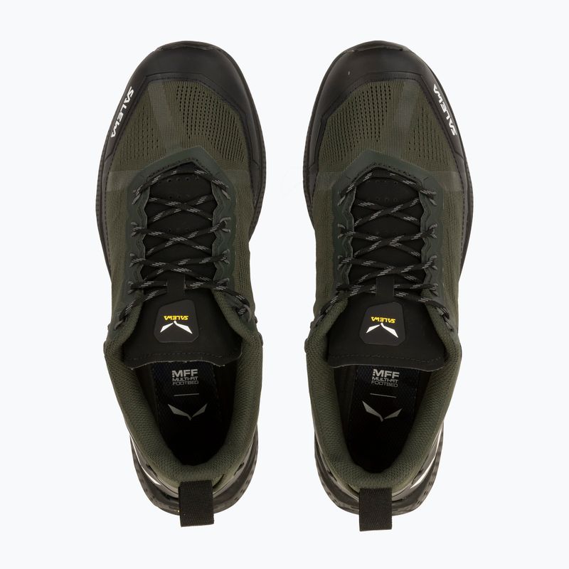 Salewa Pedroc Air Herren Wanderschuhe dunkel oliv / schwarz 10