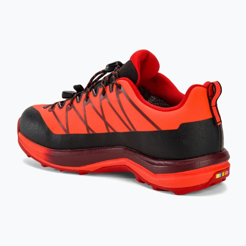 Trekkingschuhe Kinder Salewa Wildfire 2 Ptx fluo coral.syrah 3