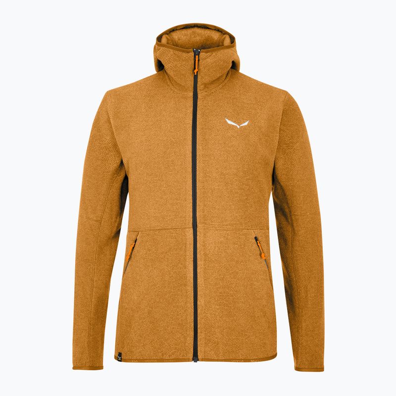 Herren Salewa Nuvolo EN Fleece-Sweatshirt goldbraun melange 5