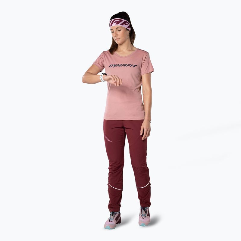 Damen DYNAFIT Traverse 2 mokarosa-Trekking-Shirt 2