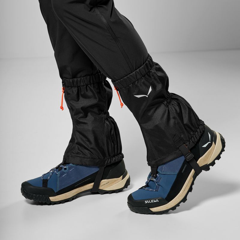 Gamaschen Kinder Salewa Puez Junior Gaiter black out 2