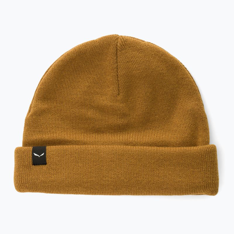 Salewa Puez Am Beanie Wintermütze goldbraun 5