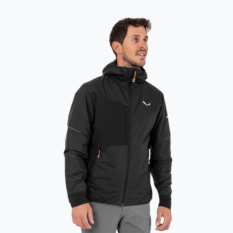 Salewa Pedroc 2 Twr Hyb Herren Hybrid Jacke schwarz aus 2