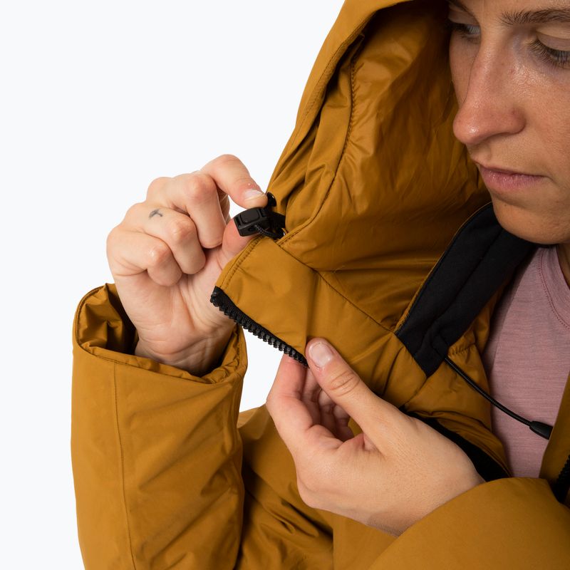 Wintermantel Damen Salewa Fanes 2L PTX Paarka golden brown 5