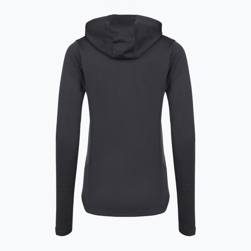 Sweatshrit Hoodie Trekking Damen Salewa Fanes Am Hd black out 2