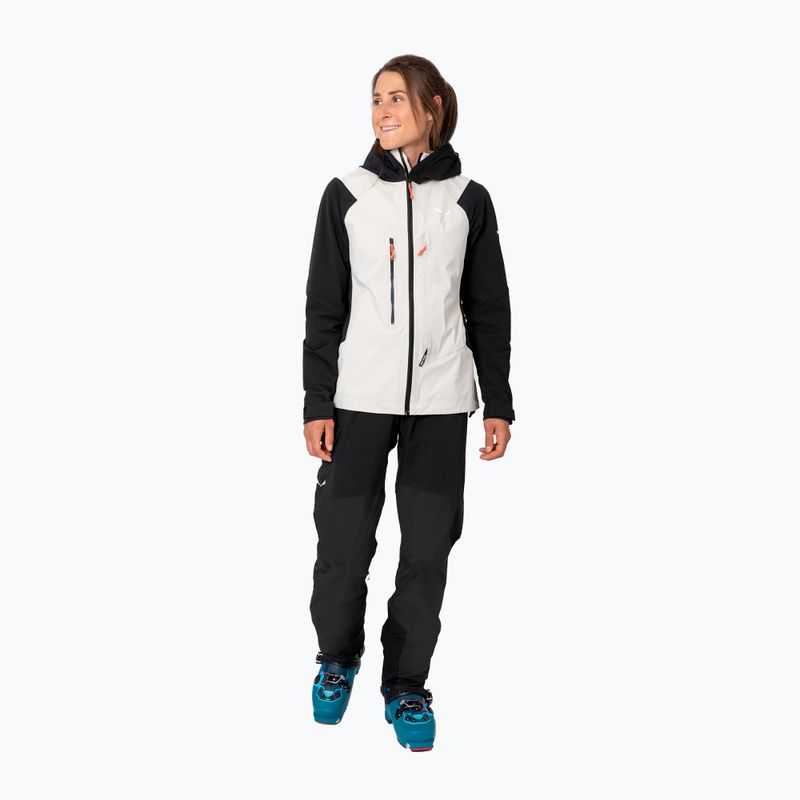 Salewa Frauen Skit Jacke Sella Dst Hyb schwarz aus 2