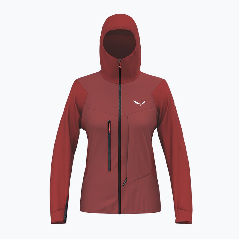 Softshell Jacke Damen Salewa Sella DST Hyb syrah 8