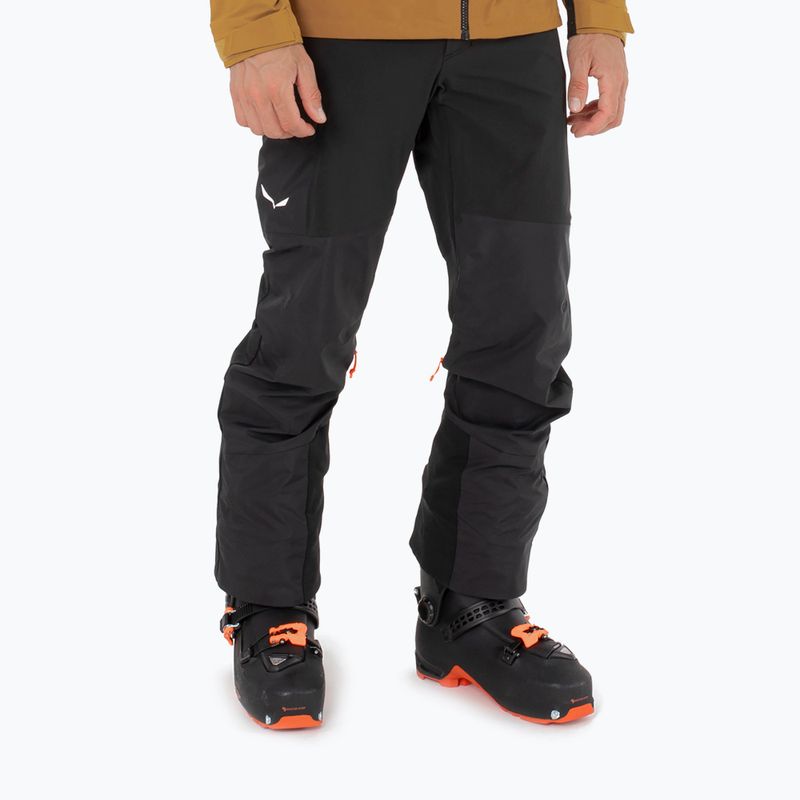 Herren Salewa Sella Dst Hyb Skihose schwarz out 2