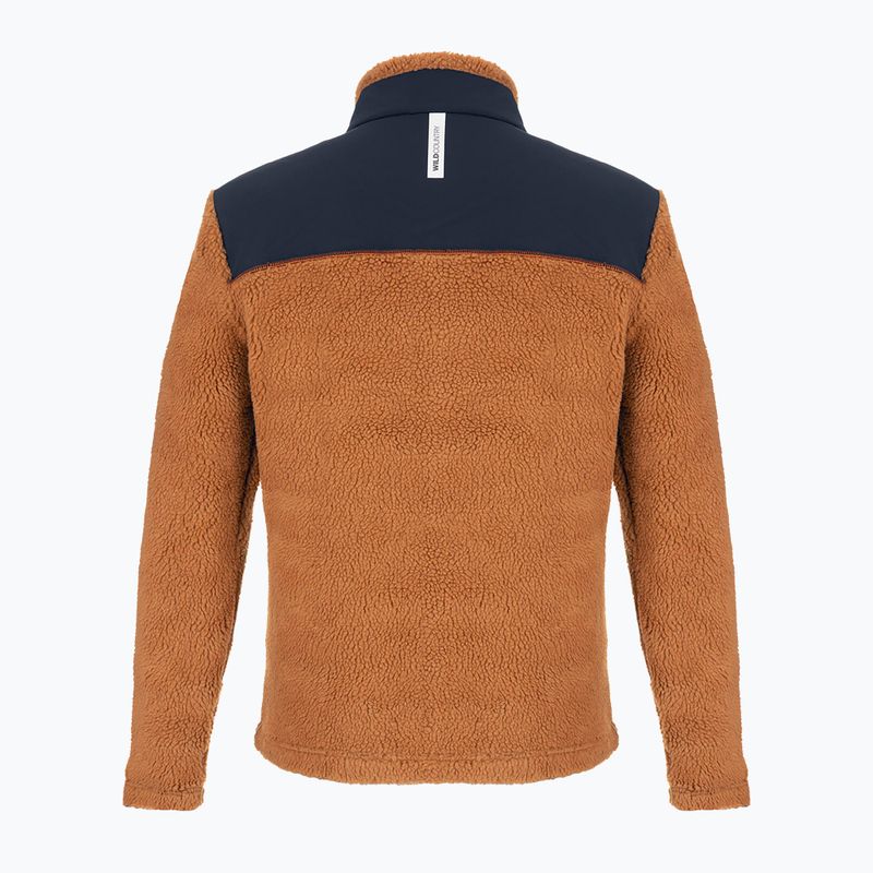 Herren Wild Country Spotter Sandstein Fleece-Sweatshirt 2