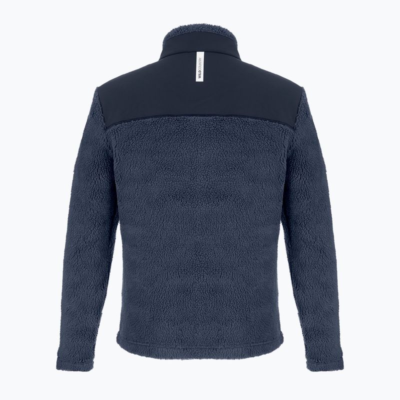 Wild Country Spotter Fleece-Sweatshirt für Männer aus dunklem Denim 7