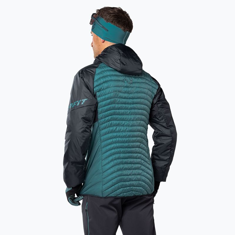 Herren DYNAFIT Spped Insulation Kapuzen-Ski-Jacke Heidelbeere Sturm blau 2