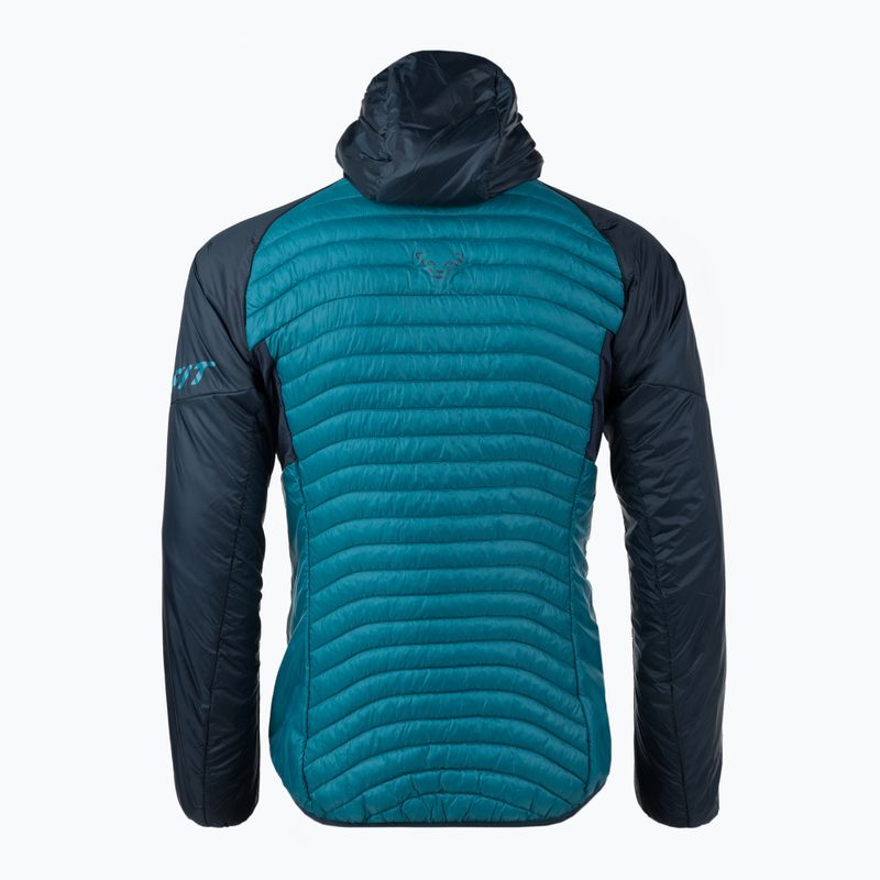 Herren DYNAFIT Spped Insulation Kapuzen-Ski-Jacke Heidelbeere Sturm blau 4