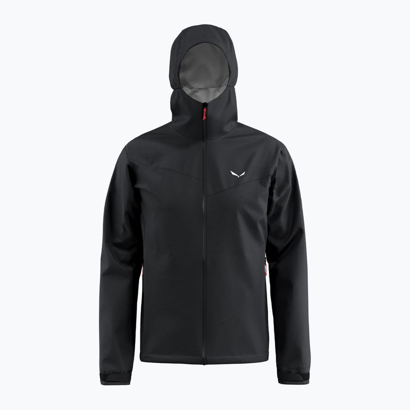 Herren Regenjacke Salewa Puez Aqua 4 PTX 2.5L black out