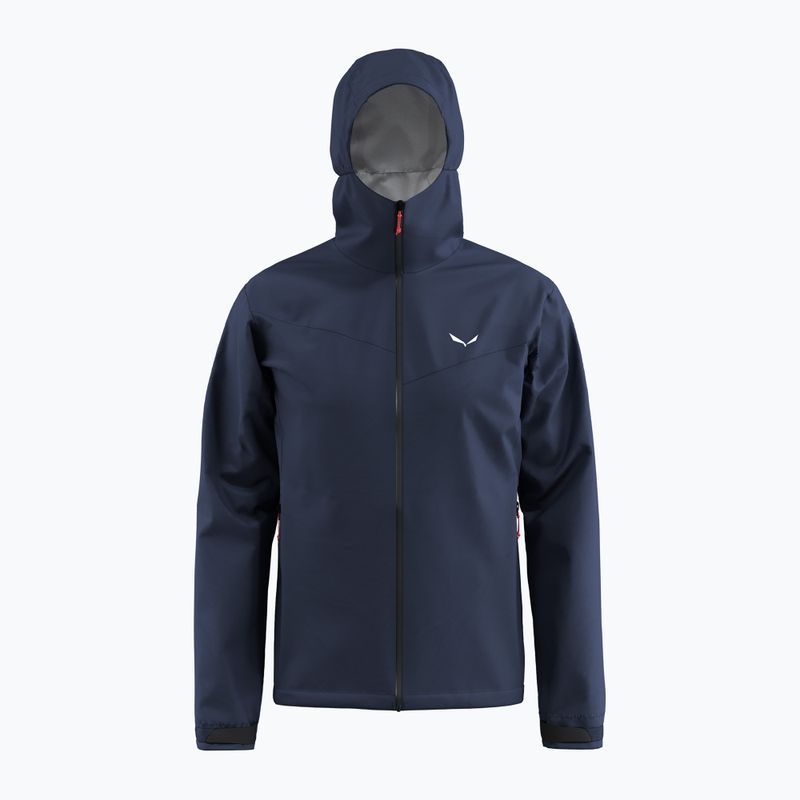 Herren-Regenjacke Salewa Puez Aqua 4 PTX 2.5L navy blazer/0910 8
