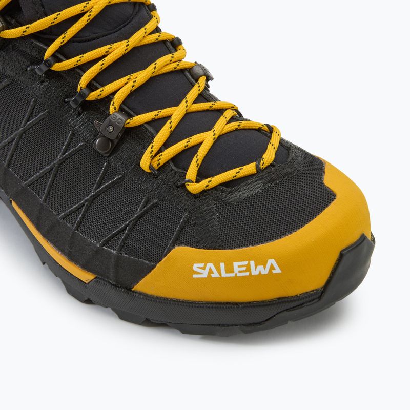 Herren-Trekkingstiefel Salewa Ortles Light Mid PTX gold/schwarz 7