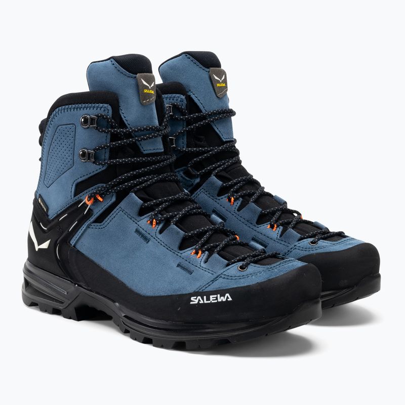 Herren-Trekkingstiefel Salewa MTN Trainer 2 Mid GTX java blau/schwarz 4