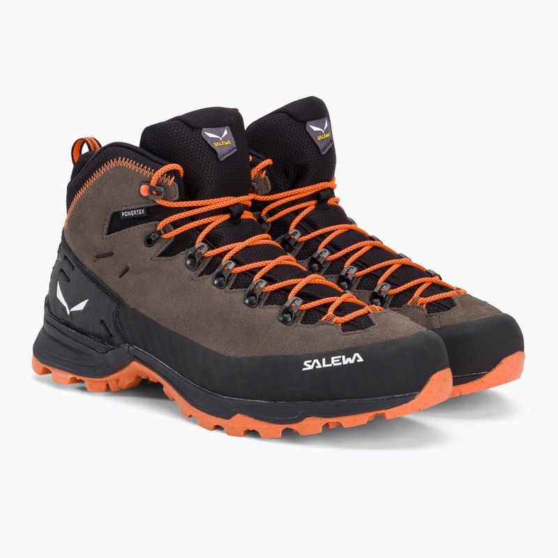 Salewa Herren Alp Mate Winter Mid WP bungee cord/schwarz Trekkingstiefel 4