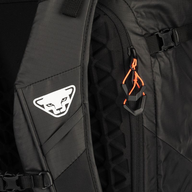 DYNAFIT Free 34 l skifähiger Rucksack schwarz aus 6