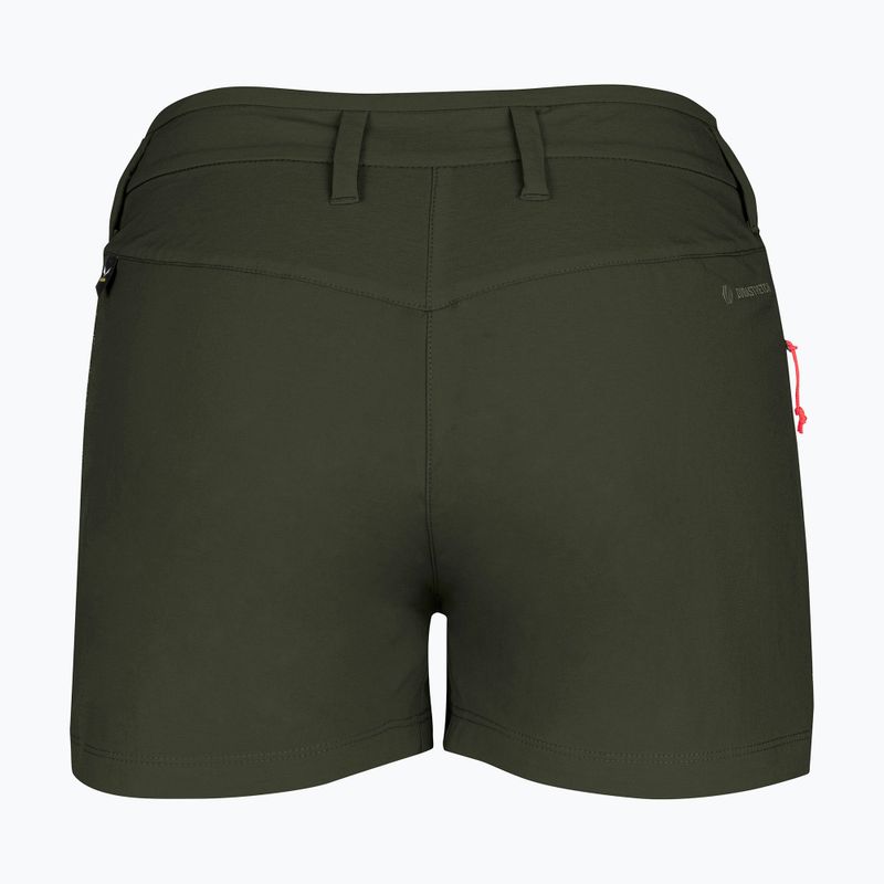 Trekking Shorts Damen Salewa Puez DST Cargo dark olive 2